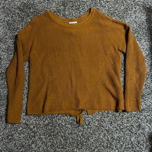 lucky brand cropped sweater